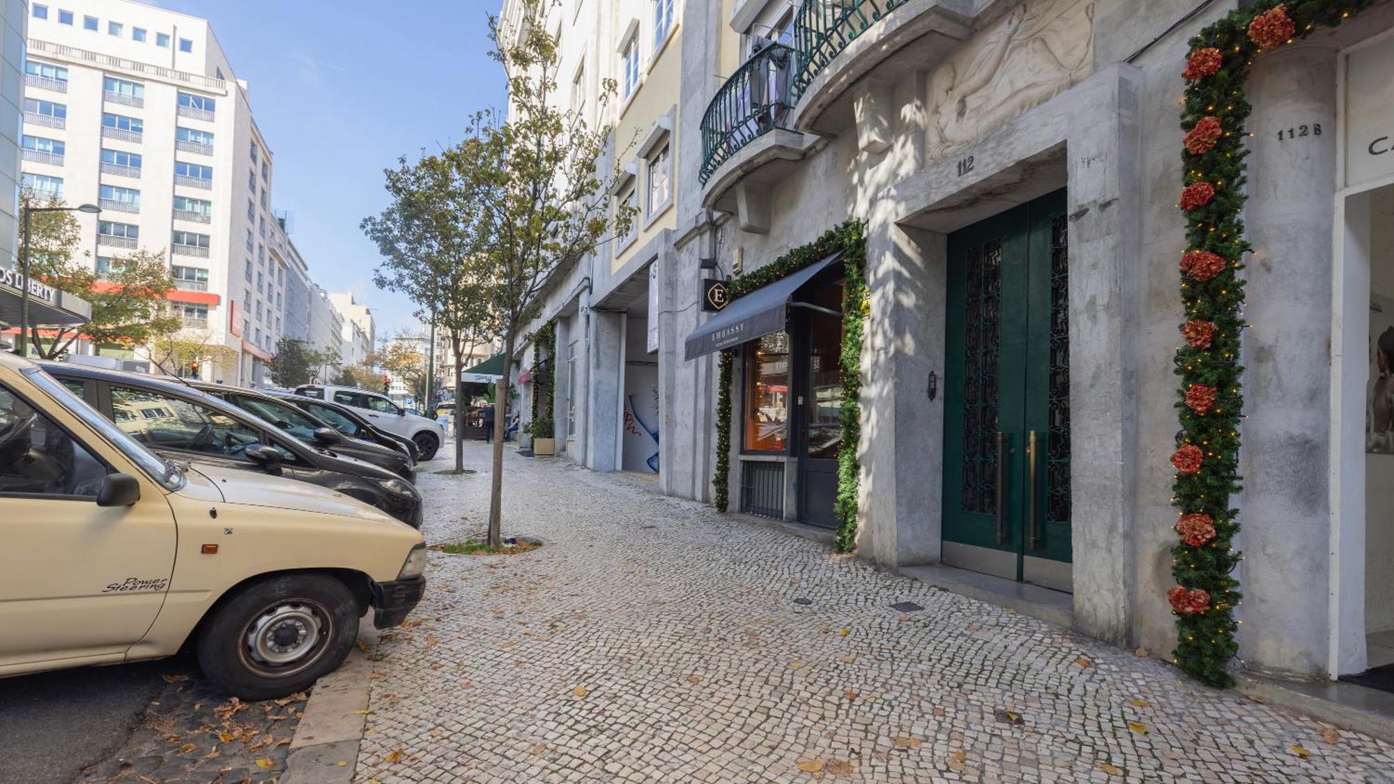 Liberdade Charming Apartment By Lovelystay Lisboa Exteriör bild